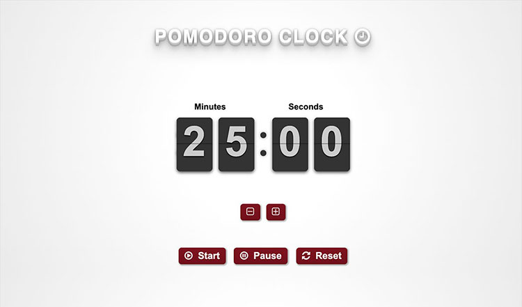 Pomodoro Clock